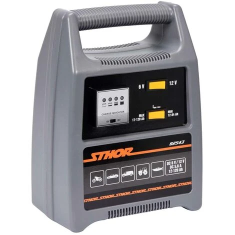 Sthor 6V/12V Batterieladegerät Automatik Batterielader 8A 120Ah – Bild 2