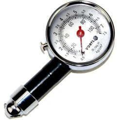 TOYA Reifendruckprüfer Metall 0,5 - 7,5 Bar Messwertspeicherung