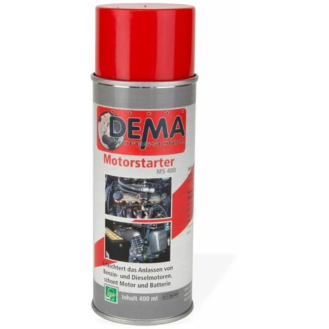 DEMA Auto Kontaktspray / Starthilfespray PRO 400 Ml Starthilfe Motorstarter