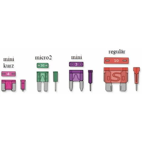 NO NAME KFZ Sicherungs-Stromabzweiger, ATO Standard – Bild 2