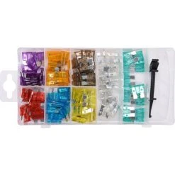 TOYA 97 Tlg KFZ Flachstecksicherungen Standart- Sortiment 3-30 Ampere