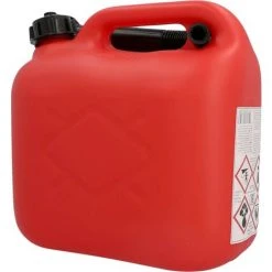 Unitec Benzinkanister 5 Liter Volumen Kunststoff Rot 0680100315 Rot Unitec Rot UniTEC Autoteile 06801010513391