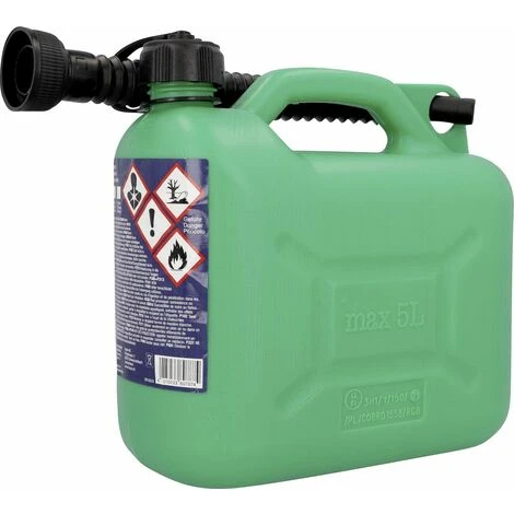 UNITEC AUTOTEILE Unitec Benzinkanister 5l Ausgießer Kraftstoffkanister Reservekanister Kanister