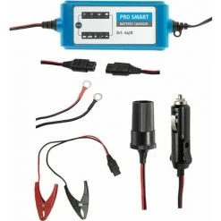 DIGITALER KFZ AUTO BATTERIELADEGERŽäT AUTOMATIK BATTERIELADER FERVI 0478