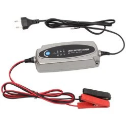 HAPPYSHOPPING Multi 12V Autobatterie Intelligentes Erhaltungsladegerät & KOSTENLOSE ANZEIGE 56-382 EU-Stecker