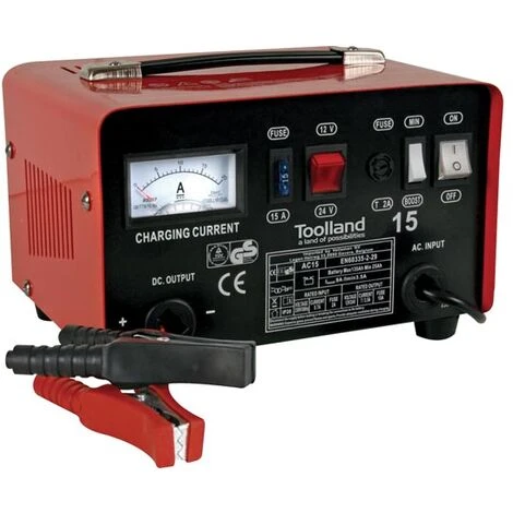 Automotive LADEGERÄT FÜR 12/24 V BLEI-SÄURE-AKKUS - MIT BOOST-FUNKTION - 9 A