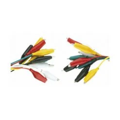 Satz Mit 20 Roten Und Schwarzen Krokodilklemmen 300 Mm Electro Dh 38.016/NR 8430552100248