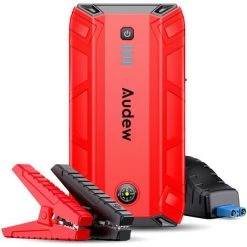 AUDEW 17000mAh Multifunktions Auto Starthilfe 12V 1500A Tragbares Autobatterieladegerät Notstart Energienbank Werkzeugsatz