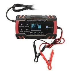 MANTA 12V / 24V Multifunktion 2-150AH 8A Touchscreen Bildschirm Impulsreparatur LCD-Batterieladegerät Für PKW / Motorrad / Blei Fahrzeuge / LKWsAGM / GEL / Blei Säure