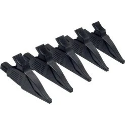 Chauvin Arnoux P01102099 Krokodilklemme Stecker 4 Mm CAT III, CAT IV Schwarz