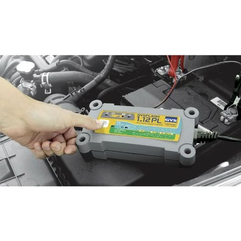 GYS GYSFLASH 1.12 PL 026902 Automatikladegerät 12 V 1 A – Bild 5