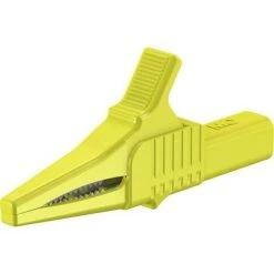 NO-NAME Stäubli XKK-1001 Sicherheits-Abgreifklemme CAT II Gelb