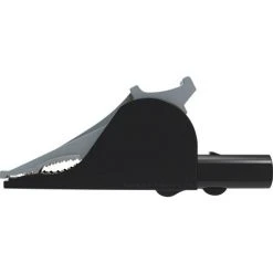 NO-NAME Schützinger SAK 6675 Ni / SW Sicherheits-Abgreifklemme Buchse 4 Mm Schwarz