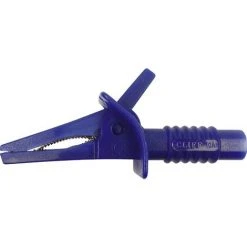 Cliff FCR7943 Sicherheits-Abgreifklemme Steckanschluss 4 Mm CAT II 1000 V, CAT III 600 V Blau