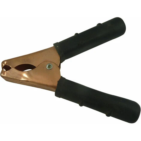 MISO TOOLS Batterieklemme 60 A Schwarz Ladeklemme Krokodilklemme Ladekabel Polklemme Klemme Batterieladeklemme