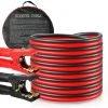 BAMNY 12V/24V Starthilfekabel Für Autobatterie | Schweres Auto Überbrückungskabel Für Starthilfe Schwache Batterie | 6m 30mm² 1500A | Mit Reisetasche Und Schutzhandschuhen