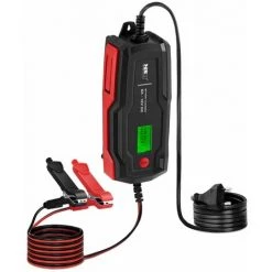 MSW Auto Ladegerät Batterieladegerät Pkw Kfz LCD Automatisch 6 A 12 V 150 Ah