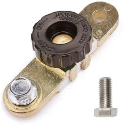 MODOU Spurtar Leistungsschalter Elektrischer Schalter Terminal Autobatterie Leistungsschalter 6V 12V 24V Für Auto LKW Boot Motorrad RV Auto Camper Anti-Diebstahl Seitenpfosten