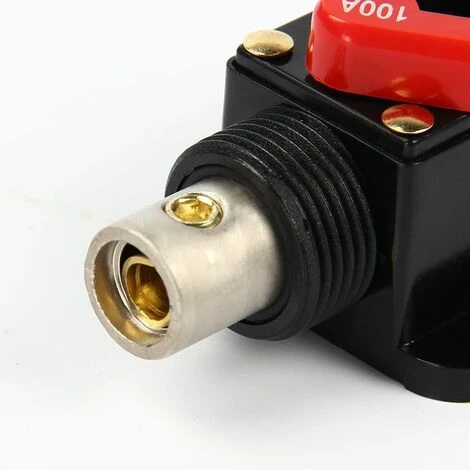 TINOR 12V - 24V DC Auto Auto Schutzschalter Mit Manuellem Schalter Zum Zurücksetzen Der Sicherung 50A / 100A / 150A (100A) – Bild 2