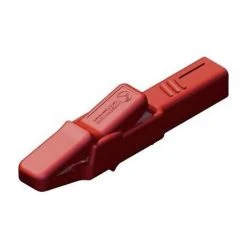 SICHERHEITSSCHELLE SKS HIRSCHMANN AK 2 B STECKBAR 4 MM CAT II 300 V ROT 932435101
