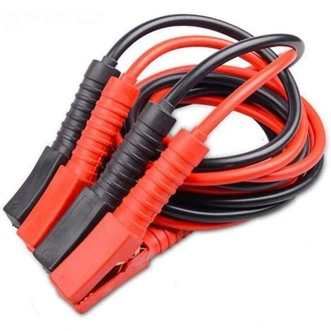 UISEBRT 2x6m Starthilfekabel Mit Überspannungsschutz - Überbrückungskabel Für Auto PKW LKW - 12 Volt Und 24 Volt 1200A (6m 1200A