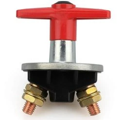 TINOR 12-V-Hauptbatterie-Trennschalter, Isolator Mit Schlüsseln, 300-A-Batterieschalter Für Boot, Auto, LKW