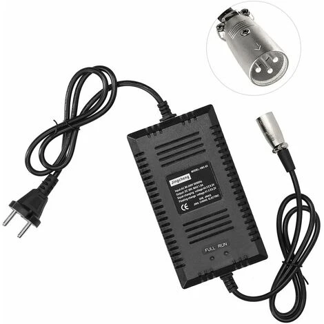 MONLY Ladegerät Für Elektroroller Ladegerät Für Elektrofahrräder, Modell: A 36V