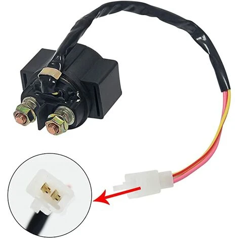 JOORRT Anlasserrelais Für GY6 50ccm 70ccm 90ccm 110ccm 125ccm 150ccm 200ccm 250ccm 4 Takt Motor – Bild 2