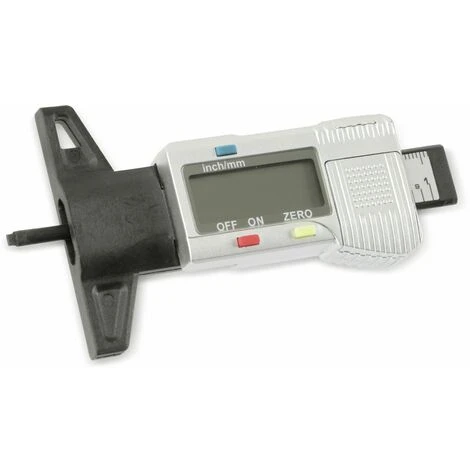 DAYTOOLS Reifen Profiltiefenmesser Tiefenmesser Profilmesser Digital 0-25,4 Mm LC-Display-Anzeige – Bild 3